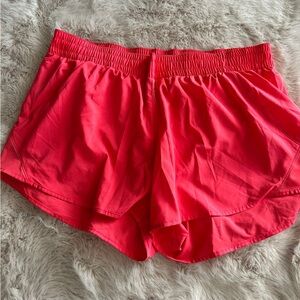 All in Motion Bright Orange Women's Athletic Shorts